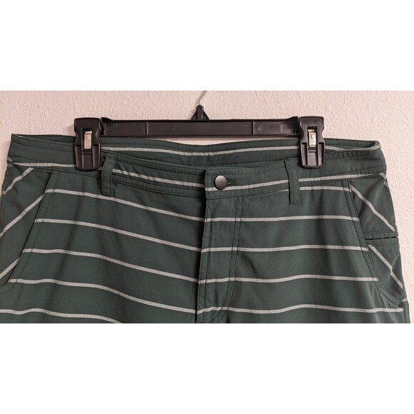 Men's LULULEMON "Kahuna Short" in "Cayman Stripe Forest" Size 36 EXCELLENT! - Picture 4 of 9
